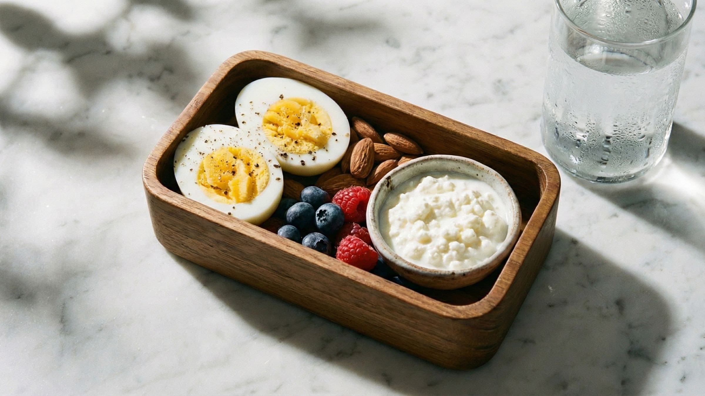 Healthy meal prep focusing on protein and vegetables