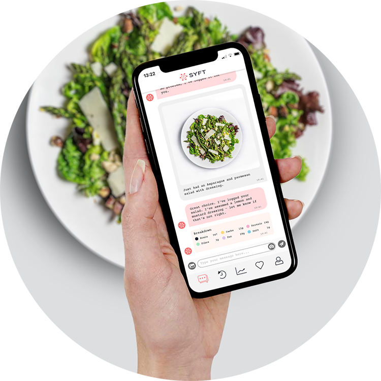 Salad image capture